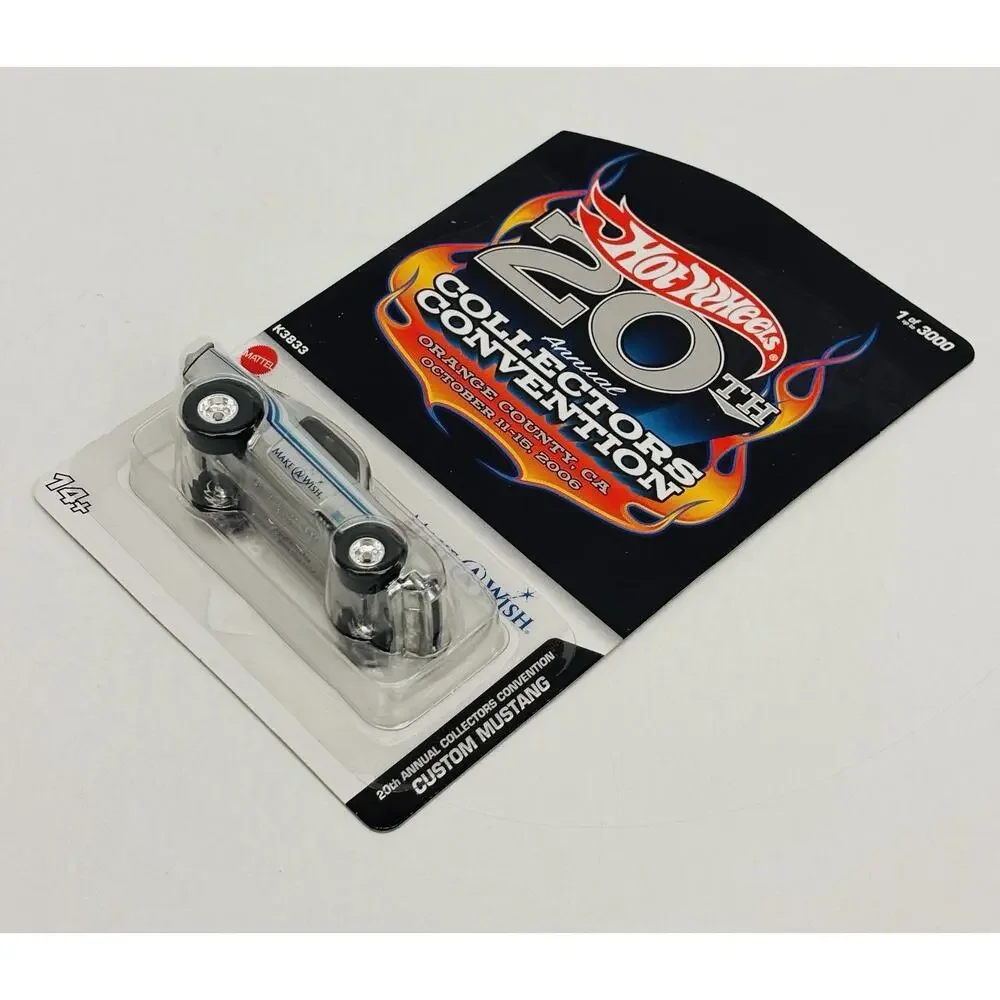 Hot Wheels 2006 Make A Wish Custom Mustang 20th Collectors Convention New